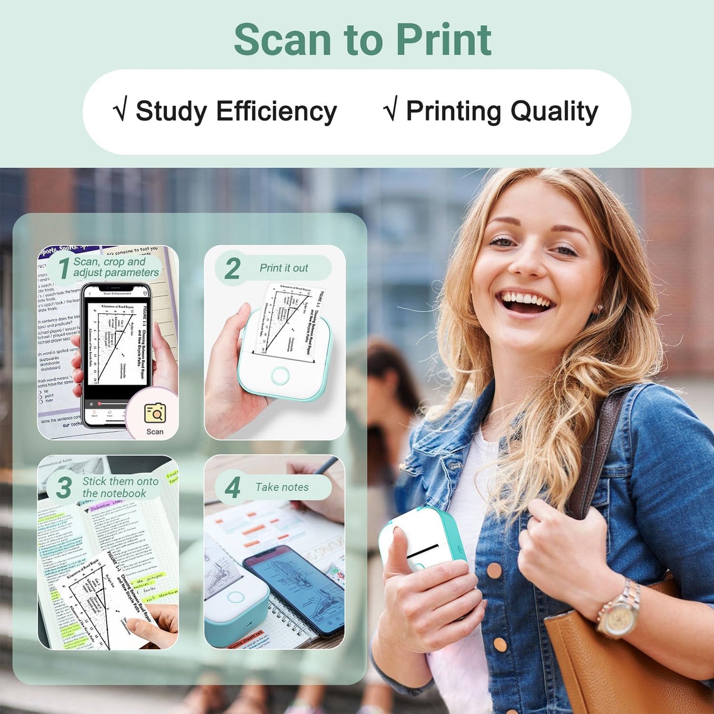 MINI PRINT ™ - The Pocket Printer That Goes Everywhere