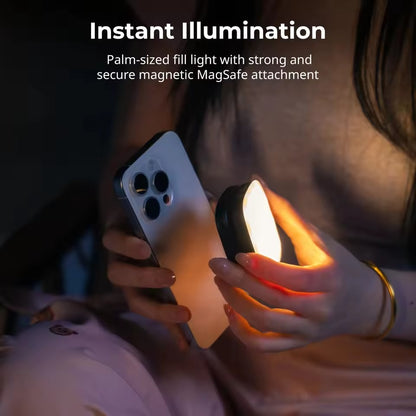 Glowsnap™ Magnetic Selfie Light with Mirror